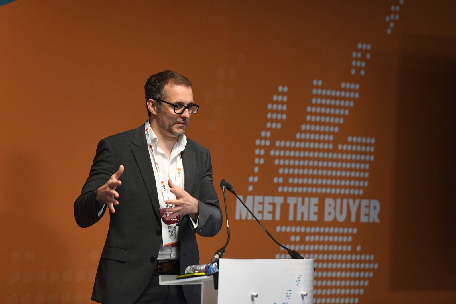 Dr Oliver Taylor, CEO bp Aberdeen Hydrogen Hub, Meet the Buyer National 2025, pictures all copyright of Tom Duffin