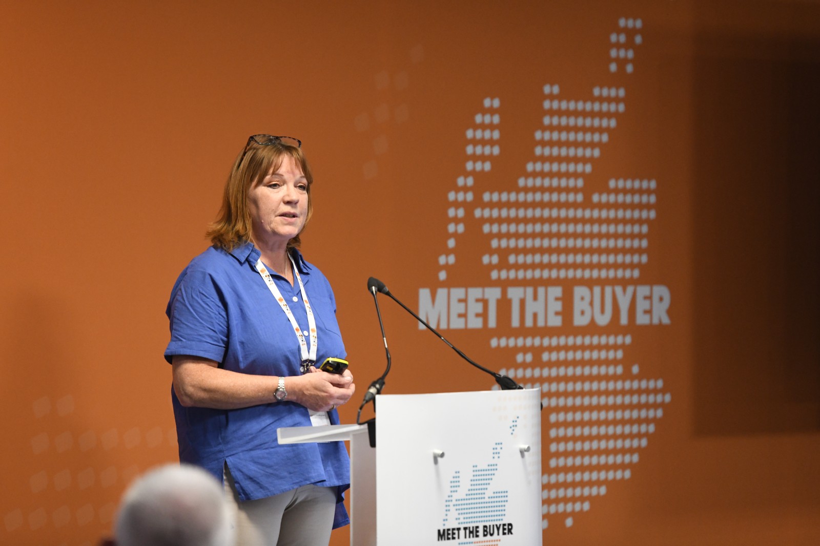 Gill Joy, SDP Trainer, Meet the Buyer National 2025, pictures all copyright of Tom Duffin