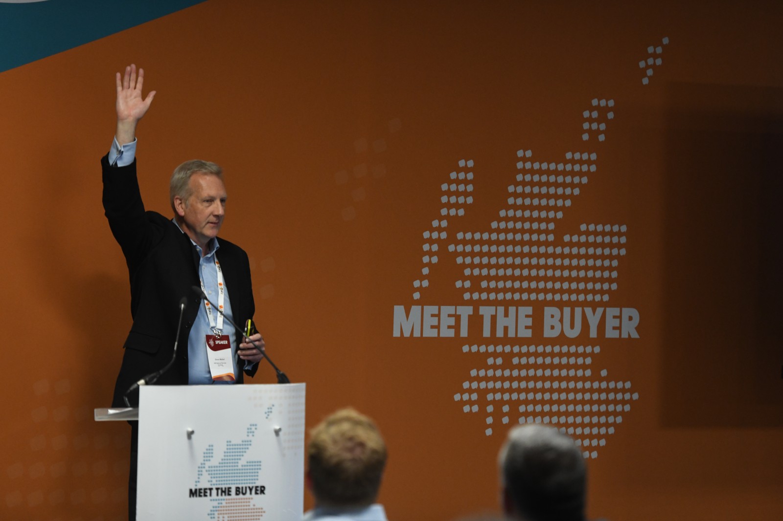Simon Mollart, Head of Strategic Sourcing & Commercial NHS NSS, Meet the Buyer National 2025, pictures all copyright of Tom Duffin