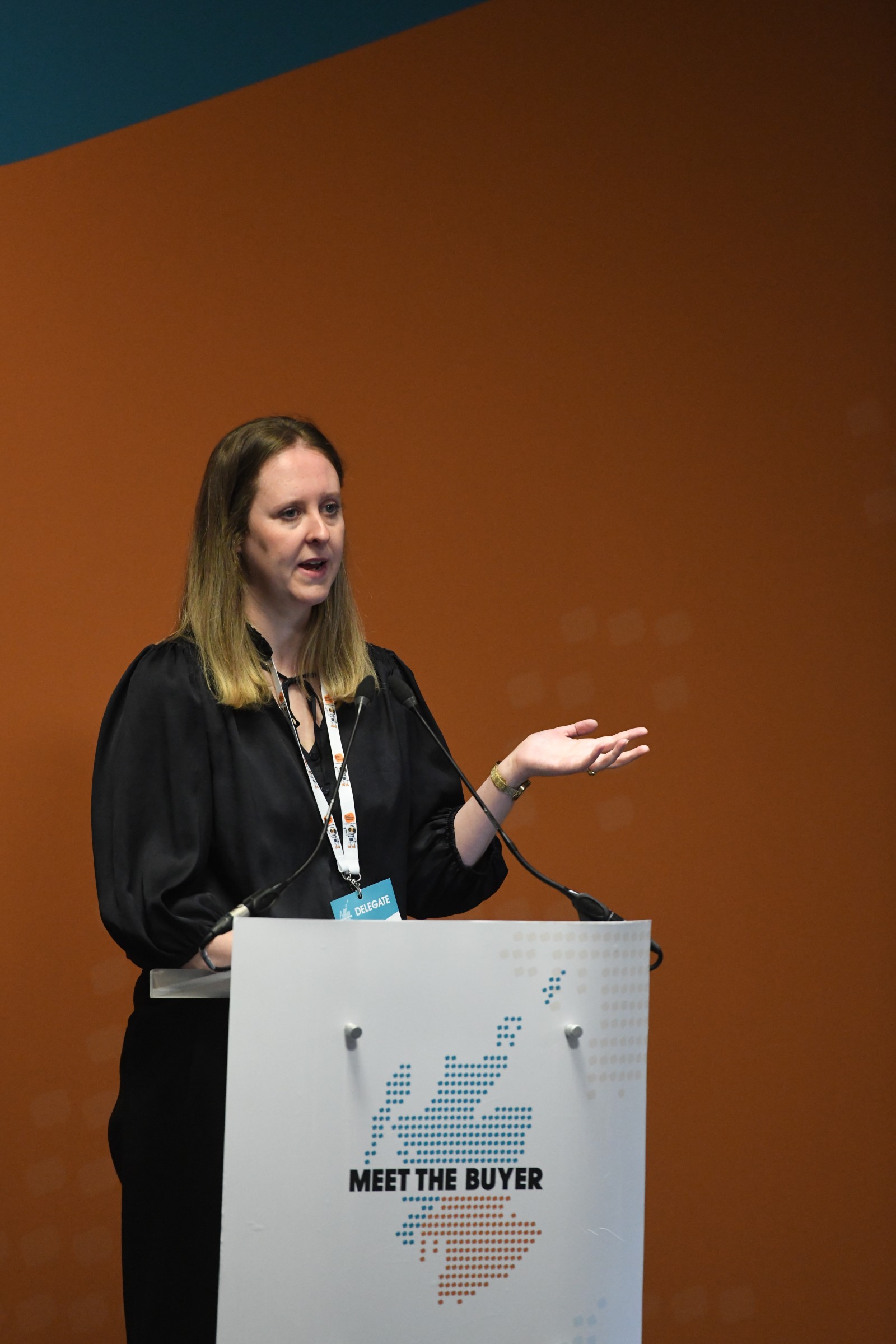 Lorna Allison, Regional Marketing and Propositions Manager Brakes, Meet the Buyer National 2025, pictures all copyright of Tom Duffin