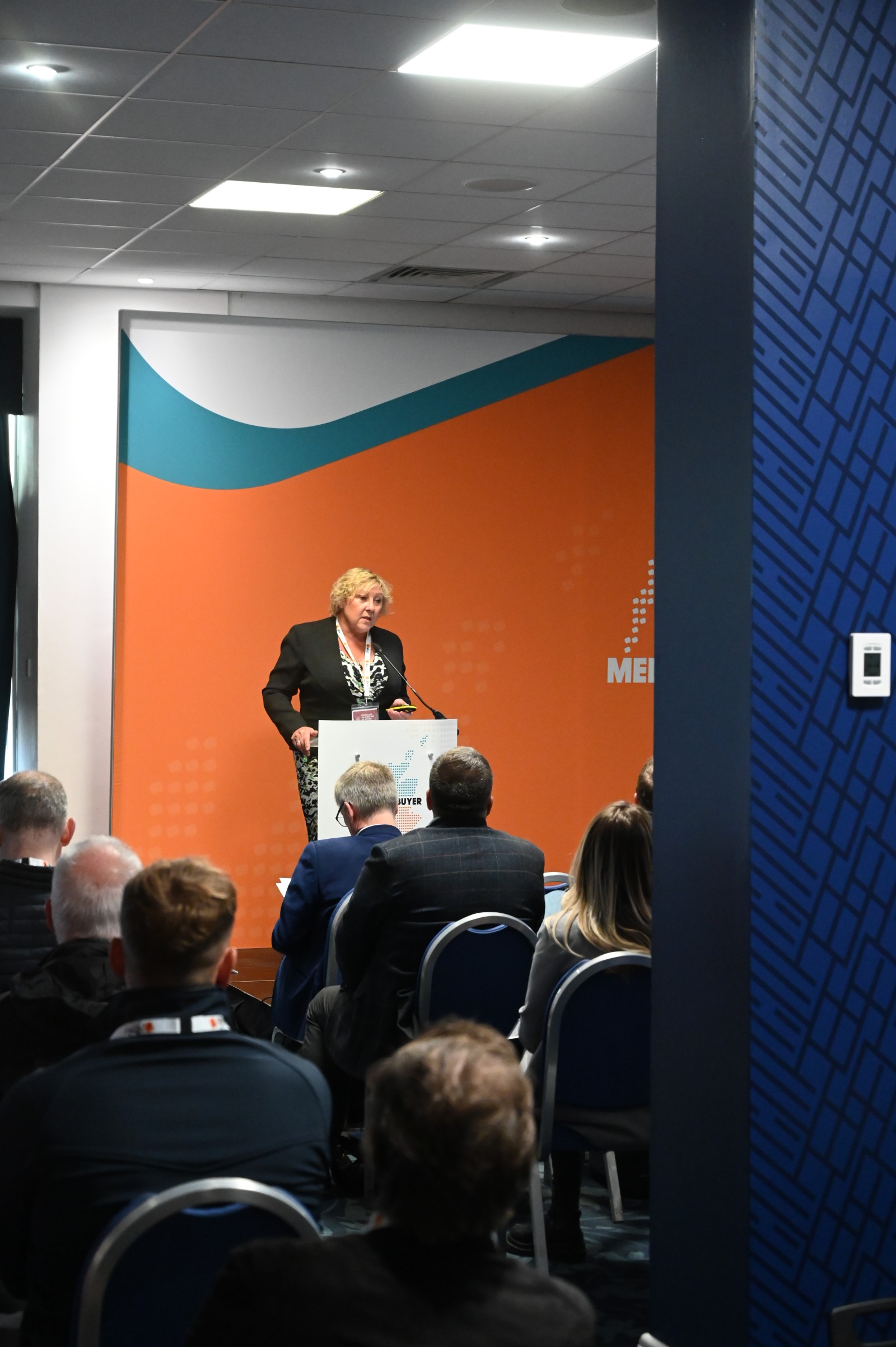 Fiona Conti, SDP Programme Chair, Meet the Buyer National 2025, pictures all copyright of Tom Duffin