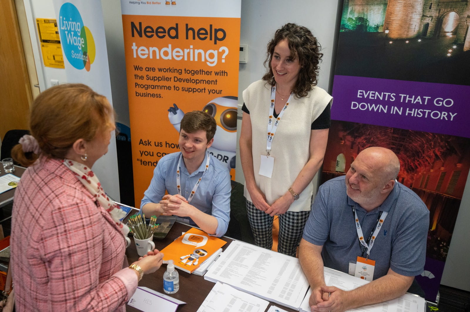Supplier Development Programme - Meet the Buyer North 2022 on 7 September 2022. Photo by Michael Traill.