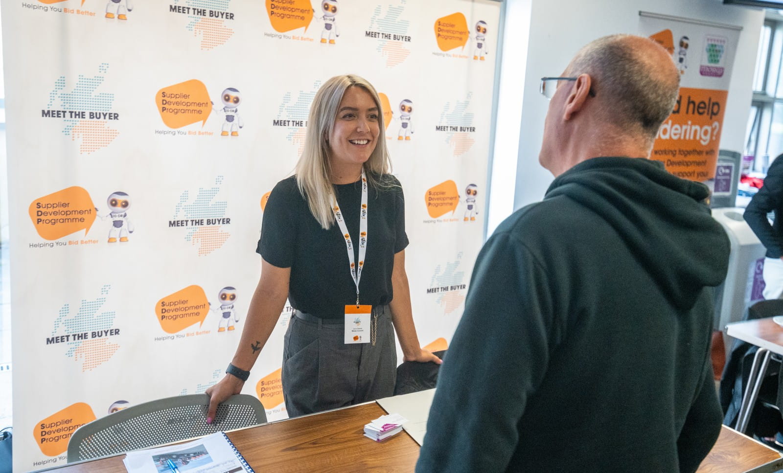 Supplier Development Programme - Meet the Buyer North 2022 on 7 September 2022. Photo by Michael Traill.