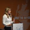 Hannah Beveridge, Hydrogen Sales and Marketing Manager Hydrasun, Meet the Buyer National 2025, pictures all copyright of Tom Duffin