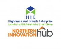 Highlands and Islands Enterprise logo and Northern Innovation Hub logo