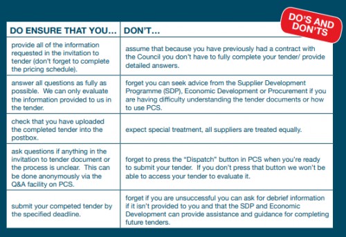 Top Tips for engagement with Fife Council