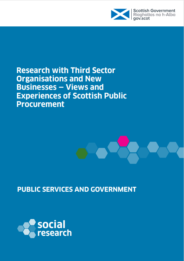 Scottish Government Third Sector Social Research Report | News ...