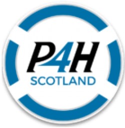 The P4H Scotland logo