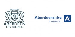 Aberdeen City Council and Aberdeenshire Council logos